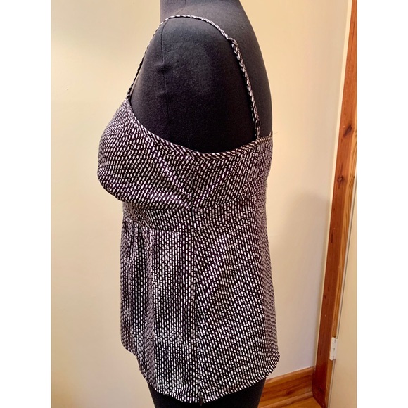 Ann Taylor Spaghetti Strap V-Neck Empire Cut Top - Picture 3 of 8